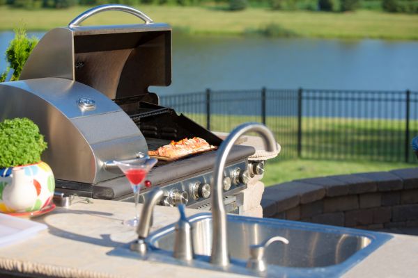 Outdoor Kitchen Plumbing in Lenoir City